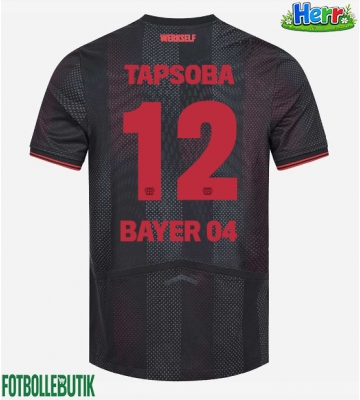 Bayer Leverkusen Edmond Tapsoba #12 Hemmatröja 2025-26 Kortärmad